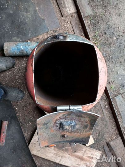 Печка Буржуйка Дровянная