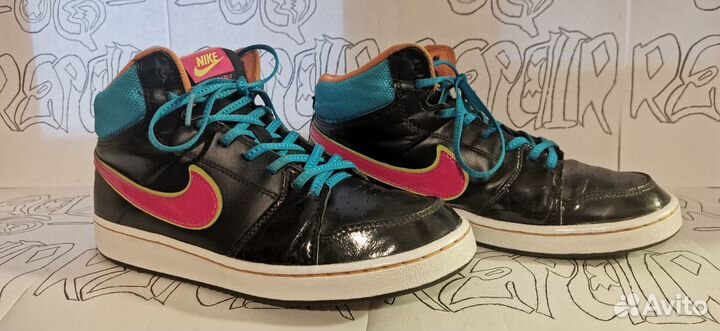 Nike Backboard IImid black fireberry