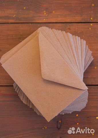 Крафт-конверты С6 114х162мм