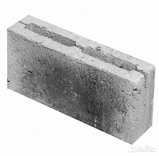 Камень стеновой (полублок)
