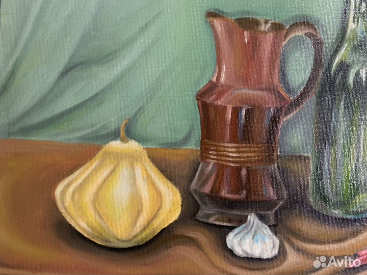Картина маслом на холсте. Натюрморт
