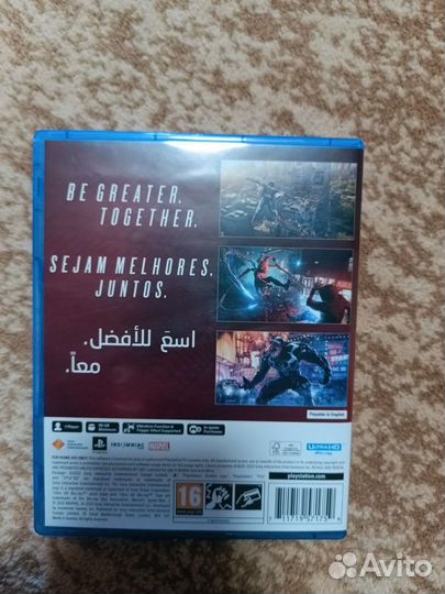 Spider man 2 ps5 диск на русском