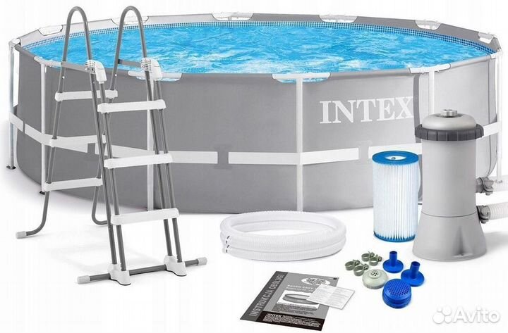 Каркасный бассейн Intex 366 122
