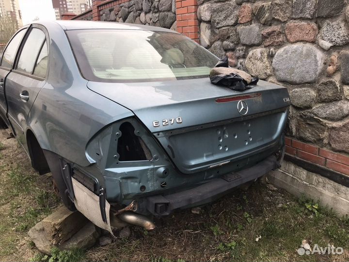 Разбираем Mercedes w211 2.7 cdi