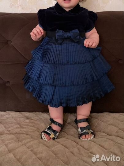 Платье для девочки 92