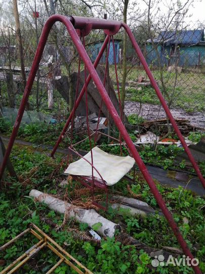 Детские качели на дачу