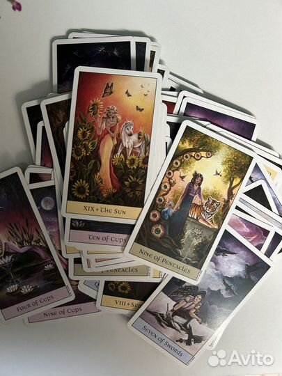Карты таро crystal visions / tarot cards