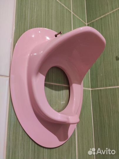 Накладка на унитаз Пластишка и горшок