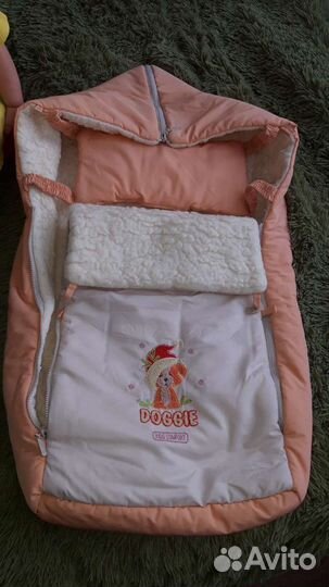 Конверт зимний на овчине