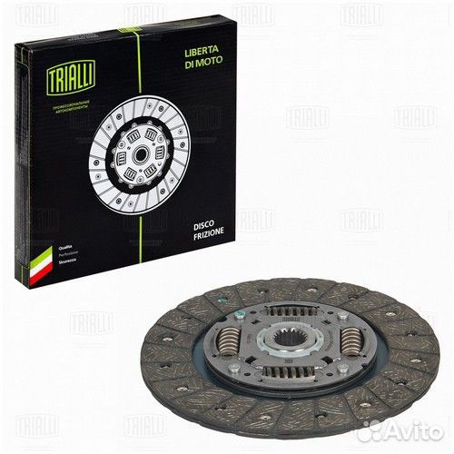 Диск сцеп. ведом. для а / м renault arkana (19) 1.6i 4wd (fd 0923)