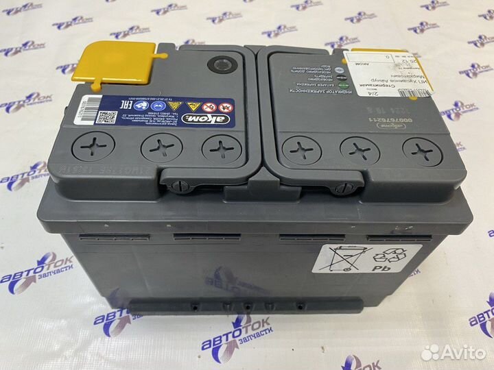 Аккумулятор автомобильный Аком Reactor