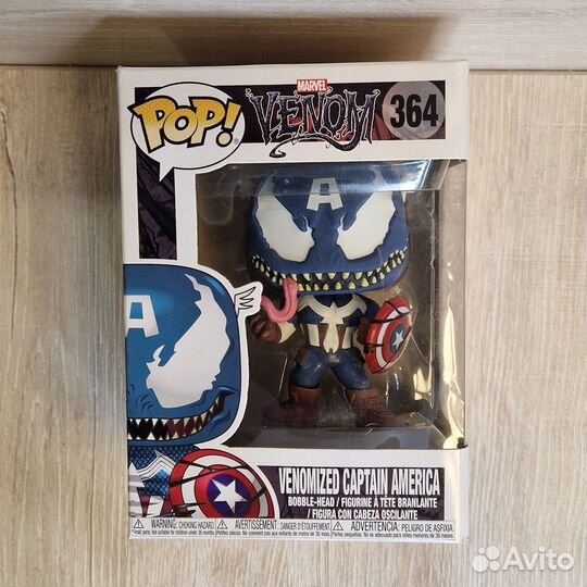 Funko Pop Venom 364 Venomized Captain America