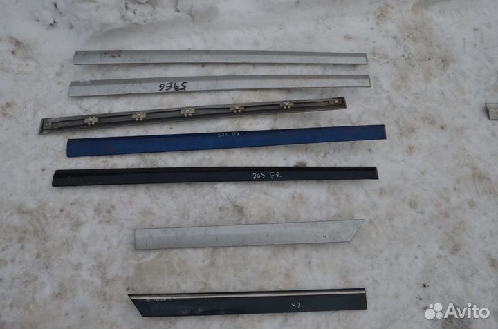 Молдинг двери передней правой w203