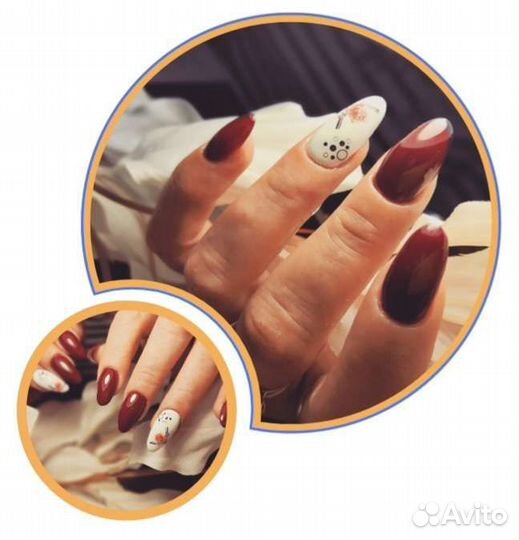 Комбинированный маникюр