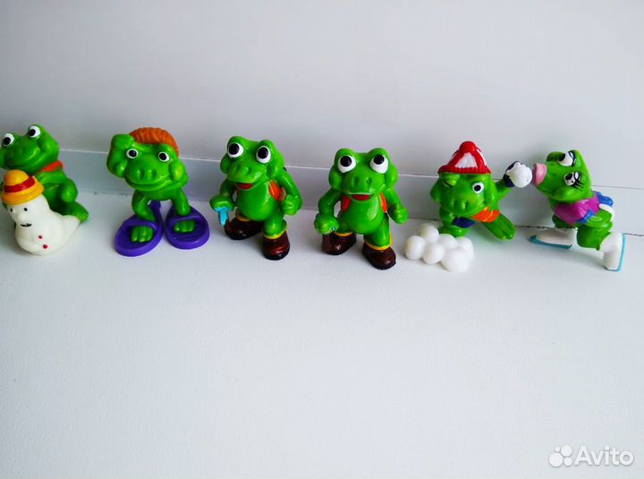 Игрушки из киндера 90х