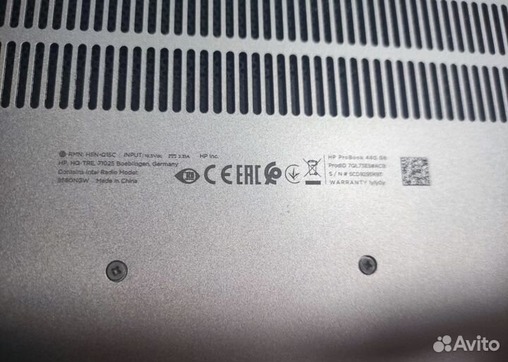 Ноутбук HP ProBook i5 8265u 24gb DDR4 256gb SSD