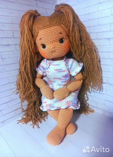 Вязаная кукла