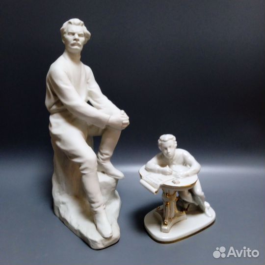 Статуэтка лфз Горький Пушкин