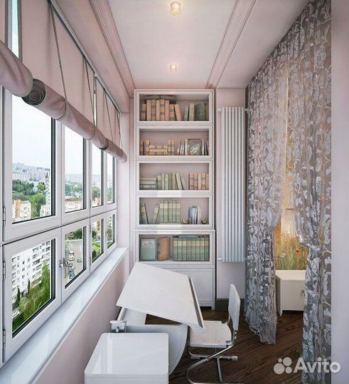 Остекление балконов в хрущевке