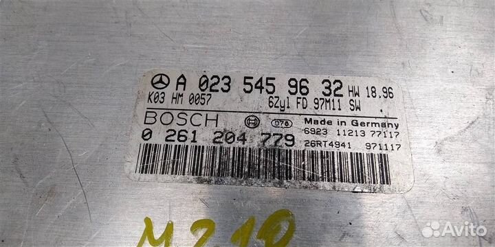 Эбу двс mersedesbenz W210 E 95-00г 1236-с-оем