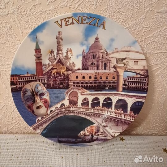 Тарелка сувенирная Венеция