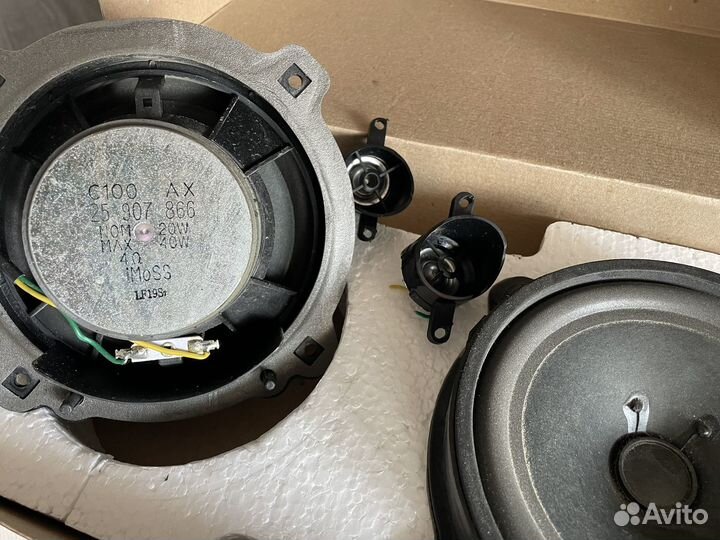 Штатные динамики chevrolet captiva