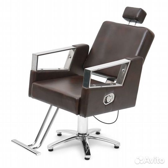 Кресло-барбер Комфорт Черное