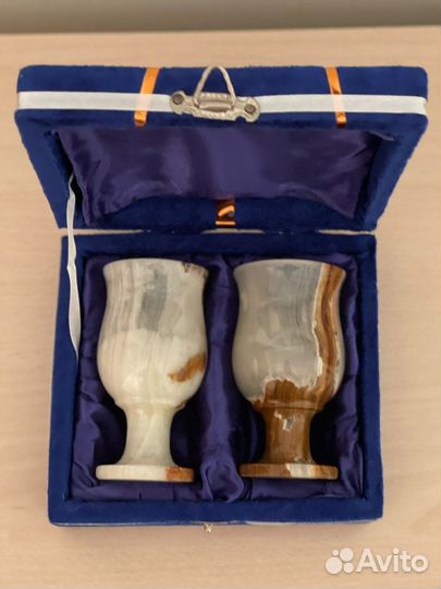 Фужеры из Оникса. 75 мл