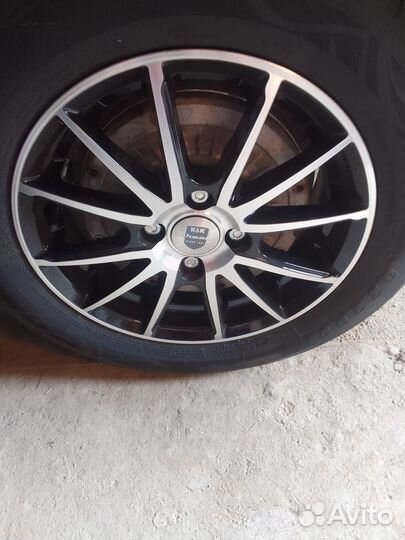 Литые диски r14 на ваз с летней резиной
