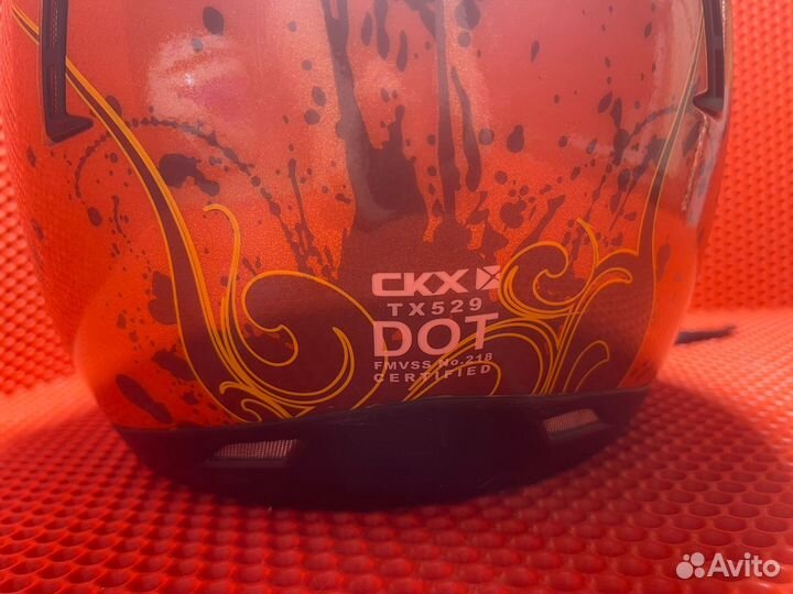 Мотошлем кроссовый эндуро