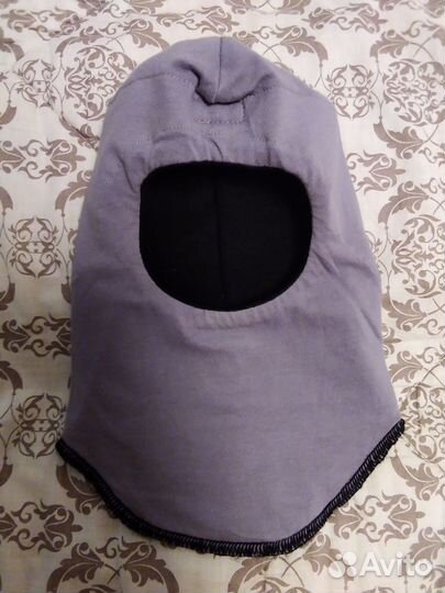 Шапка шлем на мальчика lassie 44-46 черная