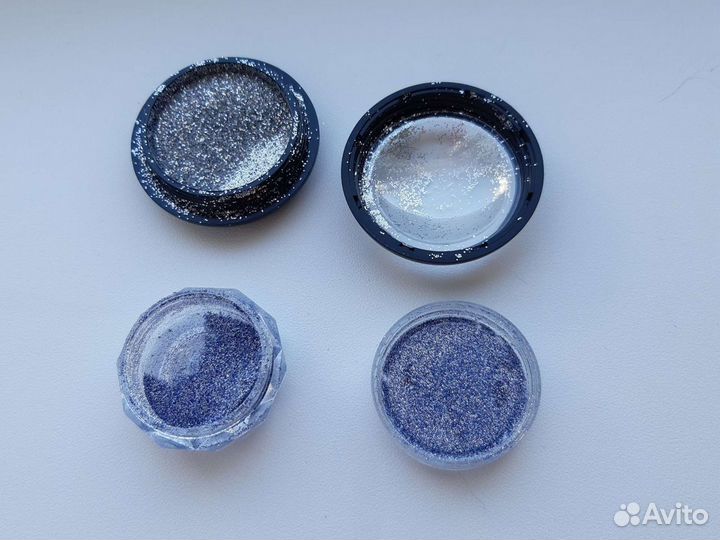 Светоотражающие блёстки для дизайна ногтей