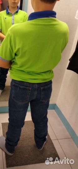 Брюки Джинсы поло футболки 140 146 152+