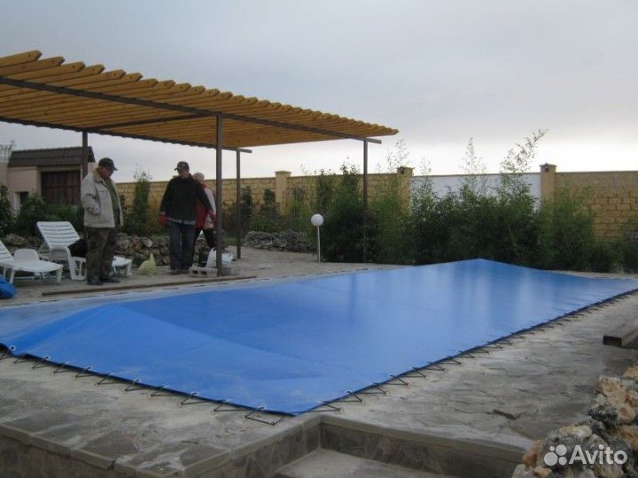 Тентовое укрытие для бассейна