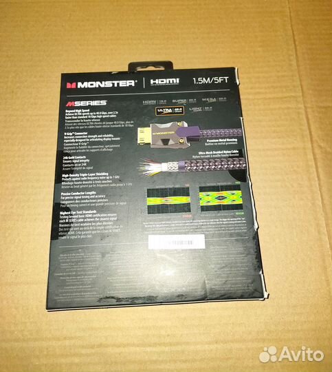 Кабель Monster M3000 8K HDR hdmi Cable 1.5 m