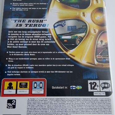 Диск для psp. La rush