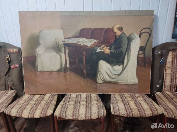 Картина В.И.Ленин в Смольном