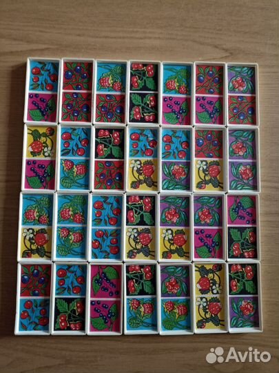 Детское домино Ягодка лесная СССР