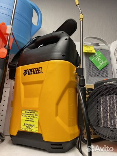Опрыскиватель садовый аккумуляторный denzel D-5LI