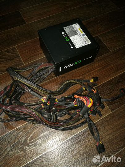 Бп Corsair CX 750W (80+ Bronze)