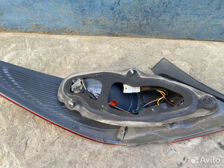 Задняя фара на hyundai solaris 1