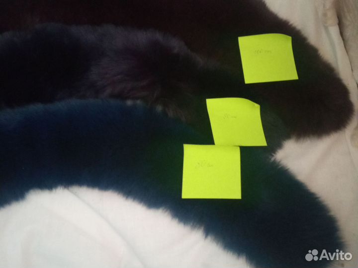 Меховой воротник песец