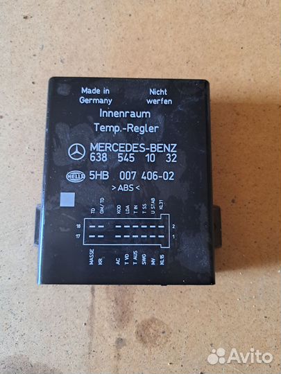 Блок управления климатом Mercedes-Benz Vito W638 M