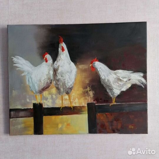 Картина маслом на холсте