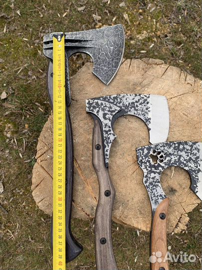 Топор мощный цельнометаллический кованый