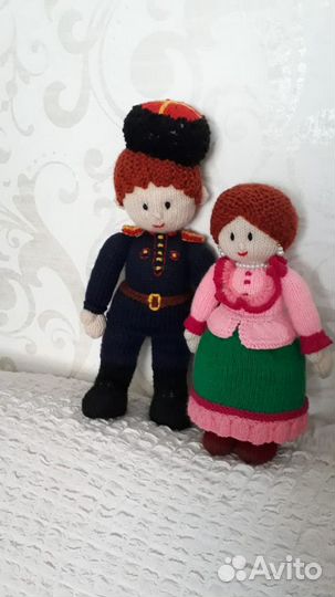 Вязанные куклы новые