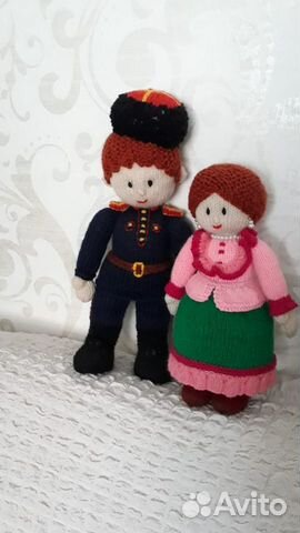 Вязанные куклы новые