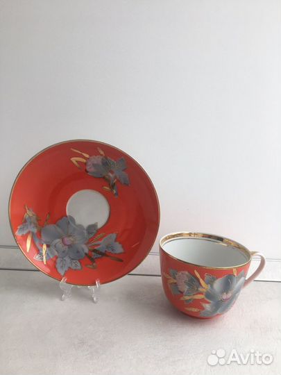 Чайная пара мальва