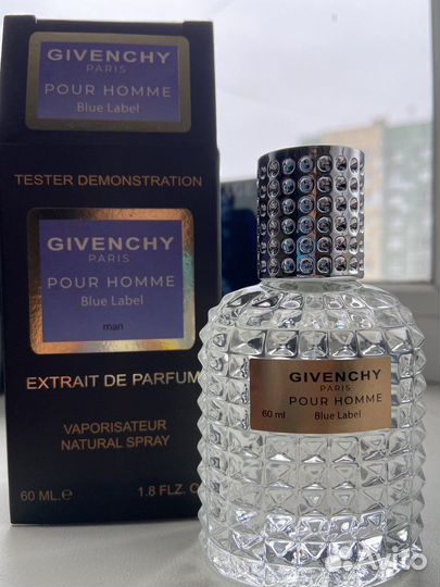 Тестер Givenchy Pour Homme Blue Label