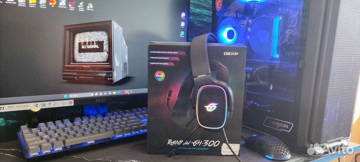 Наушники dexp